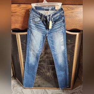 American Eagles super stretch skinny jeans
